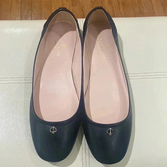 Kate Spade Keaton Black Ballerina Flats size 8.5B - Picture 7 of 8